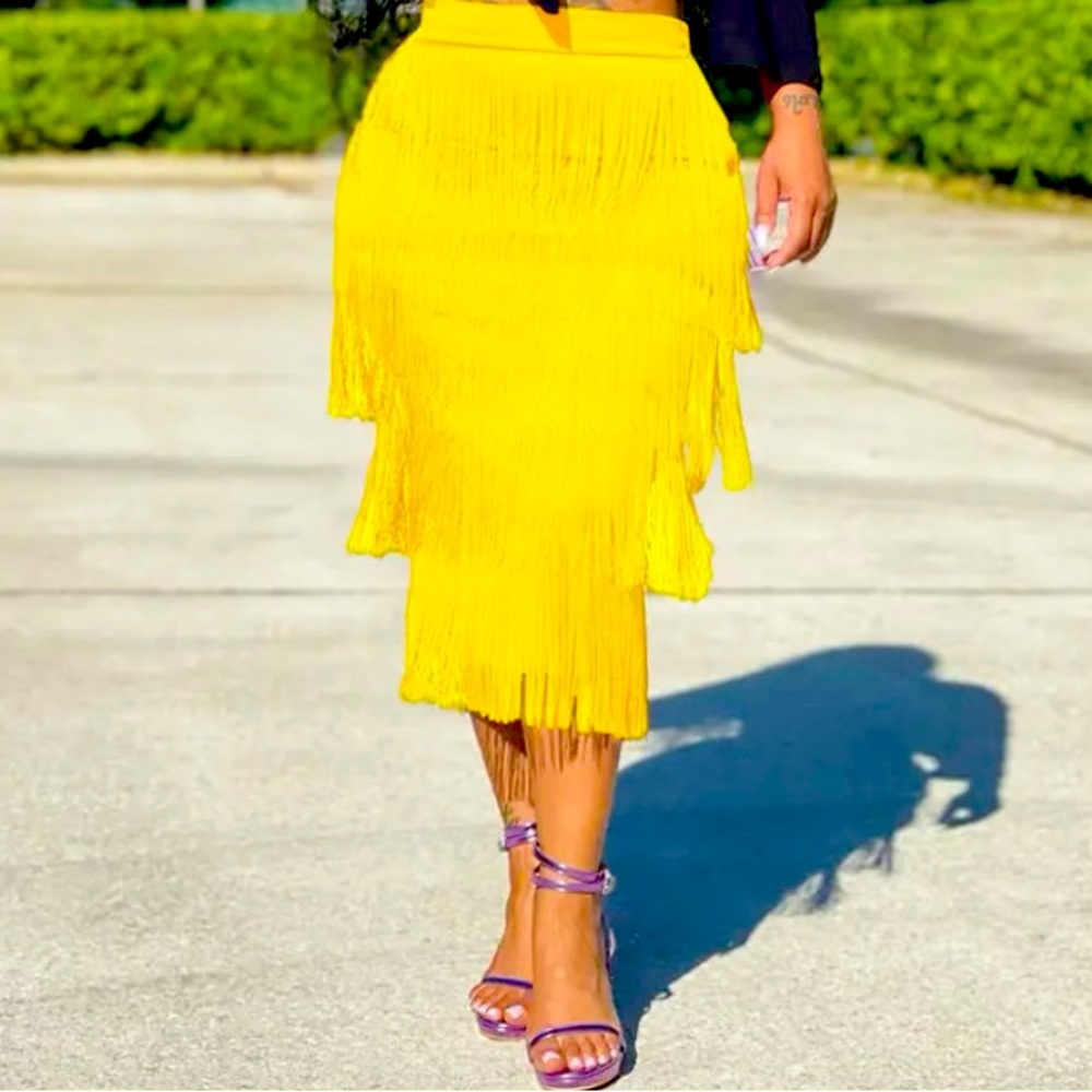 High waist skirt